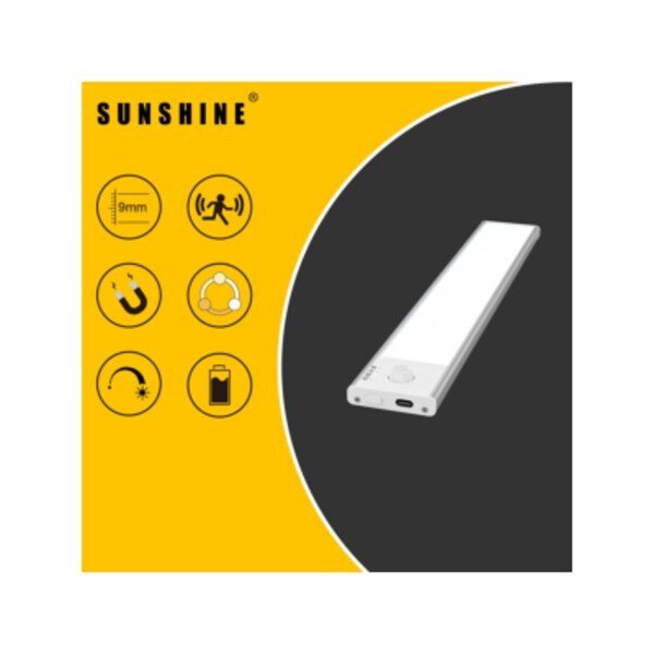 Sunshine LCB-30S LED智能充电式自动感应灯 灯